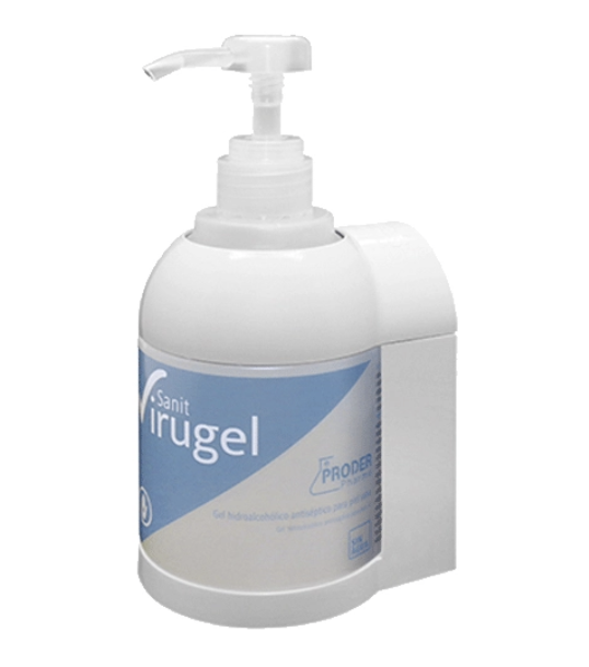 [0005596WH] PGS 500 BLANCO, SOPORTE MURAL PARA ENVASES DE 500 ML