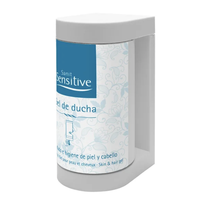 Pgs 350 Blanco, Soporte Mural Para Envases De 350 Ml