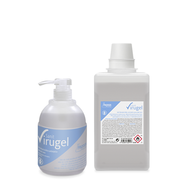 Sanit Virugel, Gel Hidroalcohólico Antiséptico Para Piel Sana 500 Ml