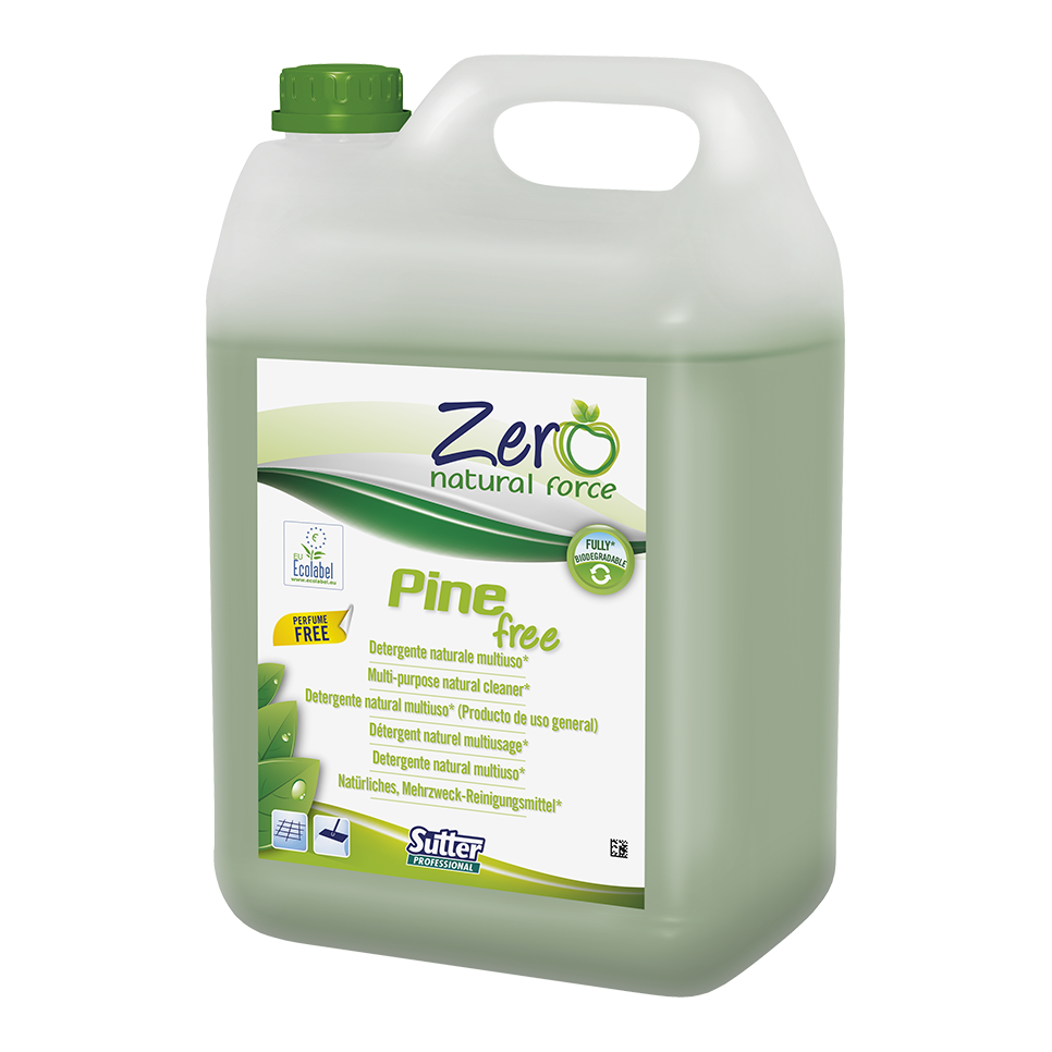 Pine Free, Detergente Natural Multiusos Sin Perfume