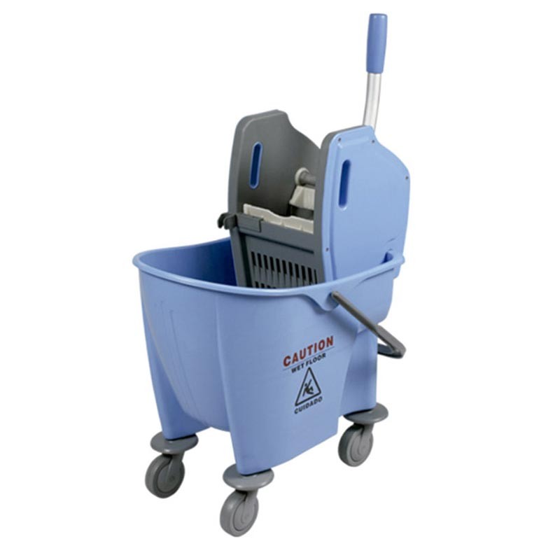 [300018BLG2] CUBO ARC CON PRENSA VERTICAL 25 L  AZUL