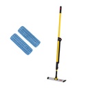 KIT RUBBERMAID PULSE UNA CARA EN AMARILLO + 2 MOPAS R050650