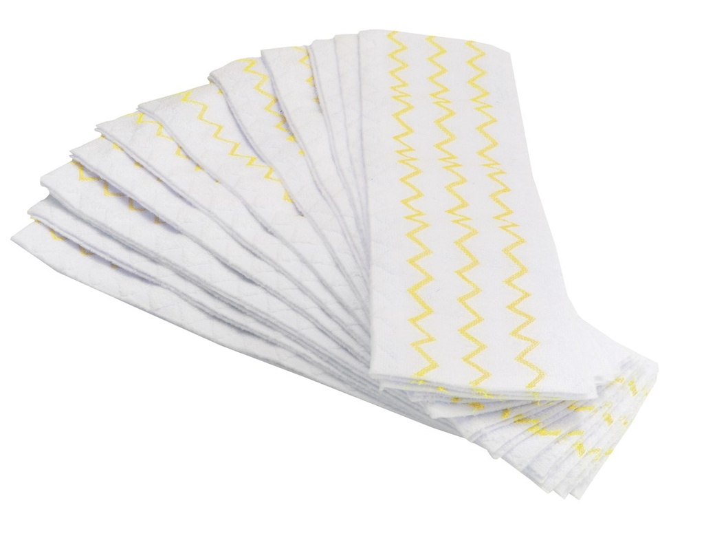 [2136051] Mopa de Microfibra Desechablepara Mopas HYGEN™, Paquete de 150, Amarillo