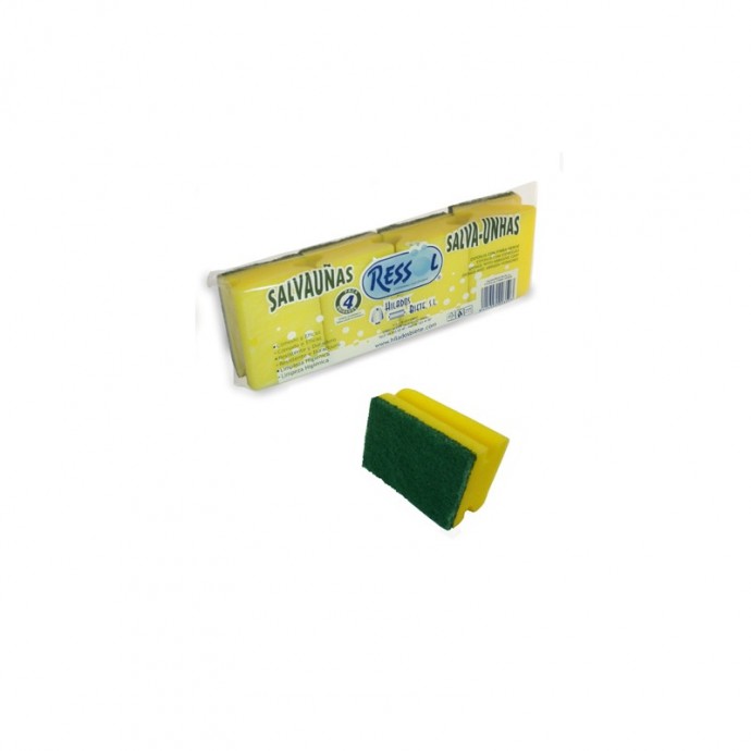 [00350] SALVAUÑAS AMARILLO + FIBRA VERDE EXTRA