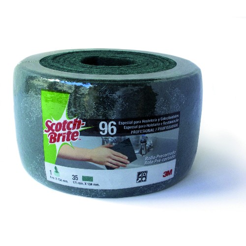 Rollo Fibra Verde Precortada Scotch-Brite 6 M