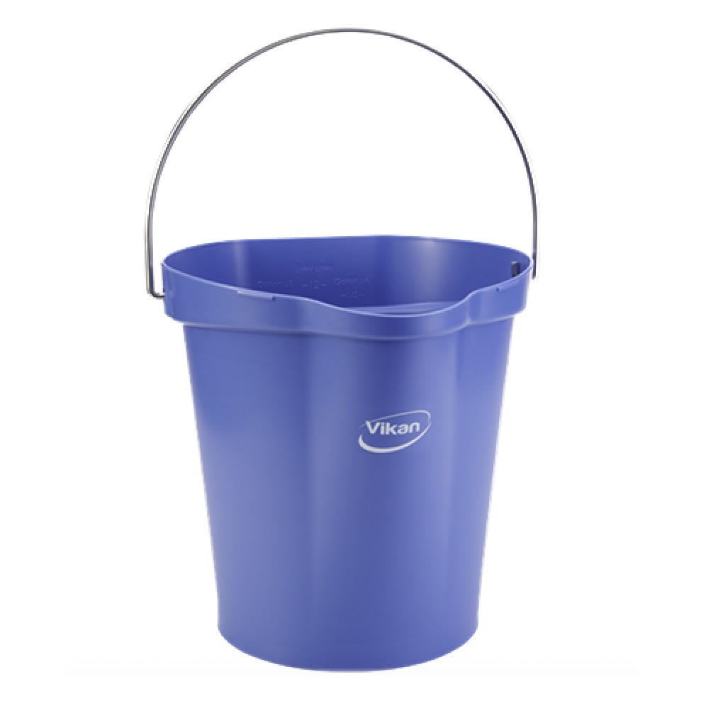 Cubo Para Transporte Ingredientes, Lila, 12L