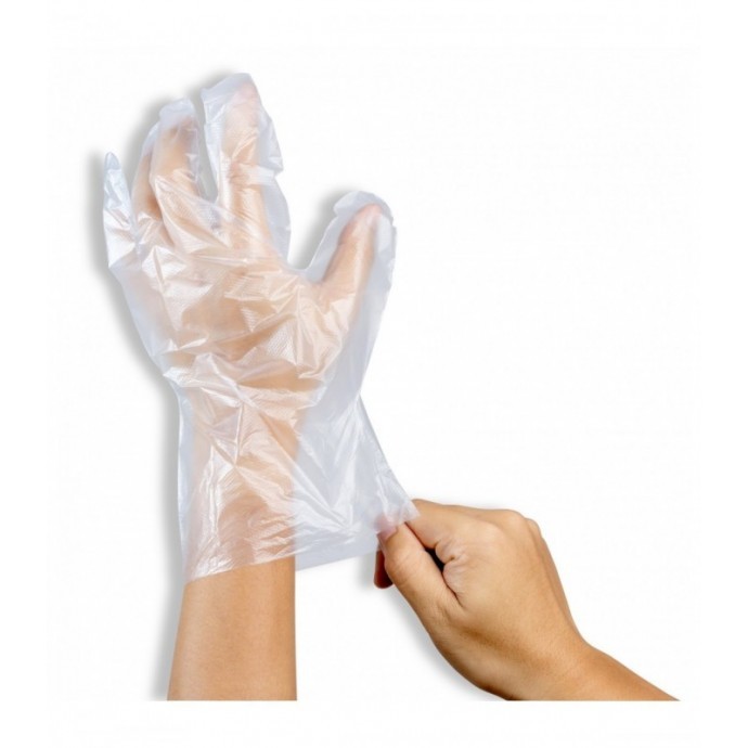 [304001-PQ] Guantes  Un Solo Uso Polietileno Ad Paquete