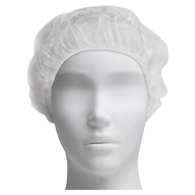 [304509WHT] GORRO BLANCO ECO DESECHABLES PLEGADO ACORDEÓN