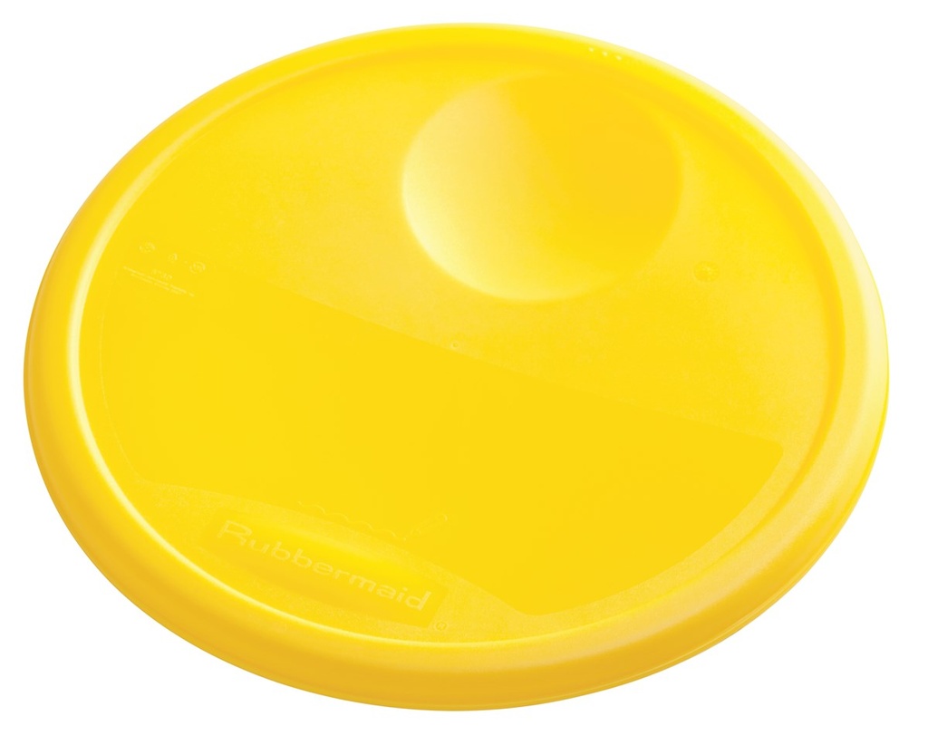 [FG573000YEL] TAPA AMARILLA PARA RECIPIENTE REDONDO