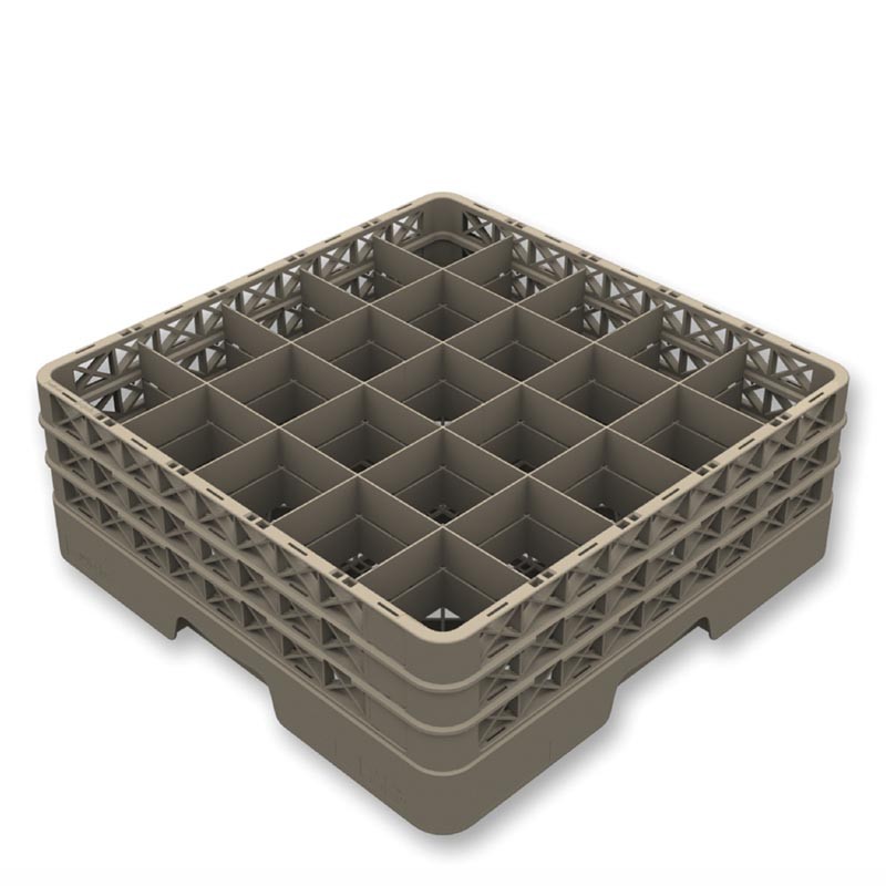 [PU5250E2] Cesta Flap Rack Abierta De 25 Compartimentos + 2 Extensiones