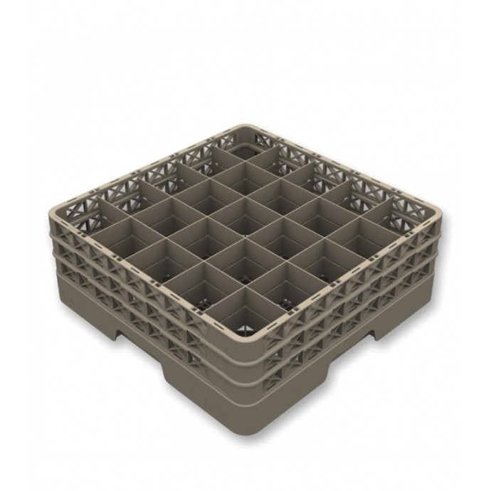[PU5250E3] Cesta Flap Rack Abierta De 25 Compartimento + 3 Extensiones