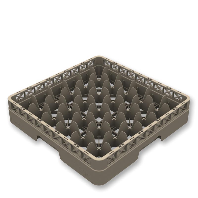 [PU5360] CESTA FLAP RACK  BASE ABIERTA DE 36 COMPARTIMENTOS