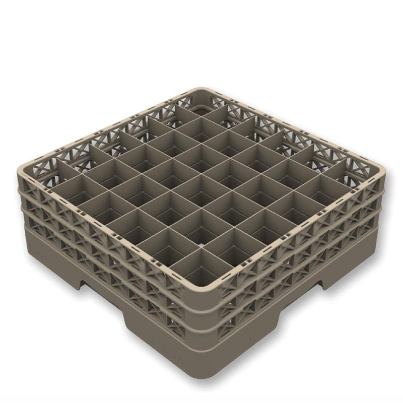 [PU5360E2] CESTA FLAP RACK ABIERTA DE 36 COMPARTIMENTOS +2 EXTENSIONES