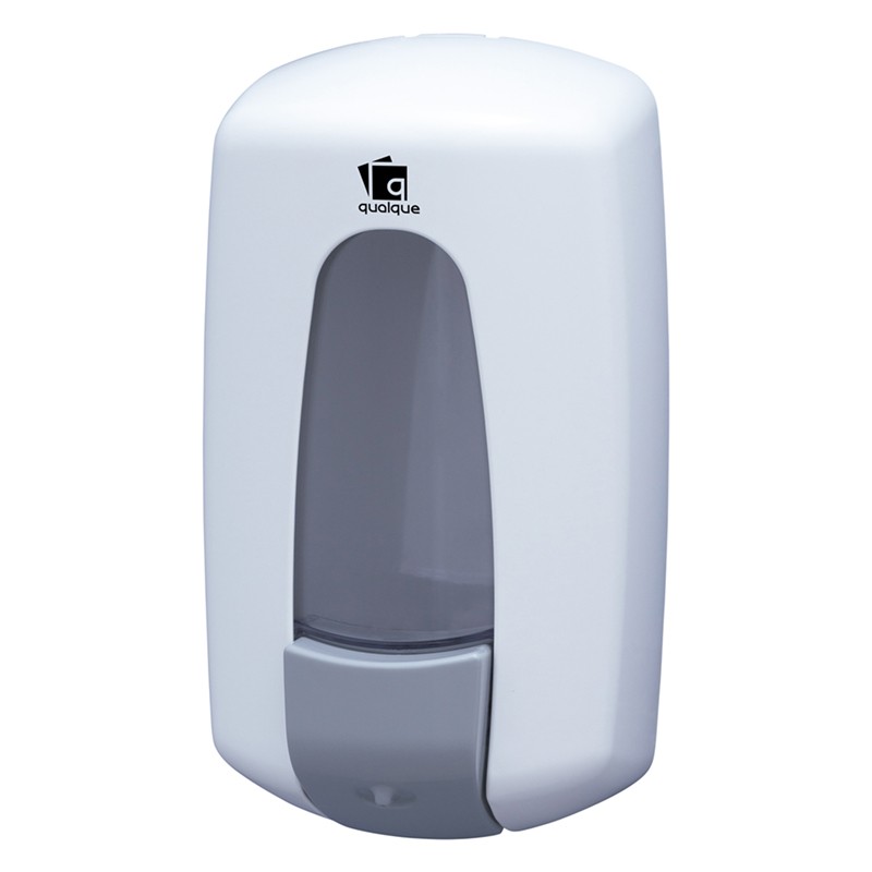 DOSIFICADOR JABÓN QUALQUE,  DEPÓSITO RELLENABLE  0.9L
