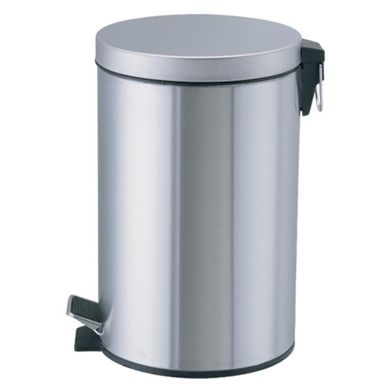 [201007BS] Papelera Inox 5L Con Pedal