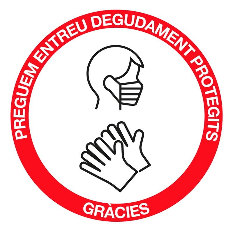 [304220] ADHESIVOS CIRCULAR ESPECIAL COVID