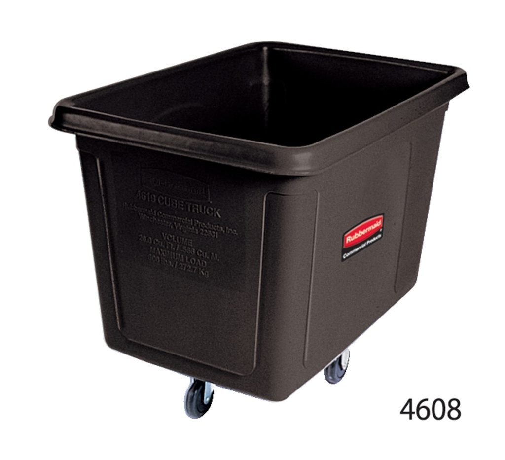 CONTENEDOR RECTANGULAR 0,2M3 NEGRO