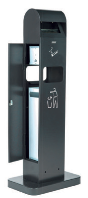 [AT-0262-DGRY] CENICERO PAPELERA  12,5L