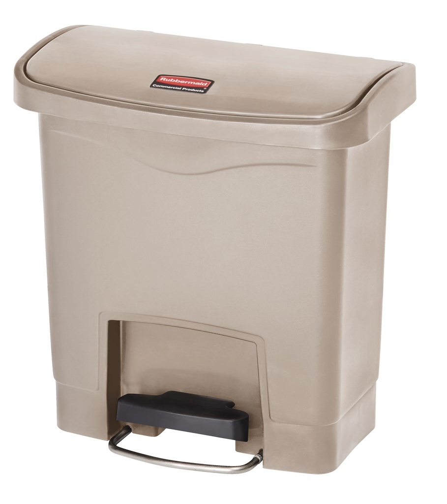 CUBO DE RESINA CON PEDAL FRONTAL DE 15 L