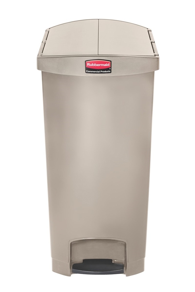 CUBO DE RESINA CON PEDAL LATERAL 90 L
