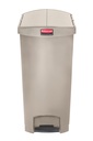 CUBO DE RESINA CON PEDAL LATERAL 90 L