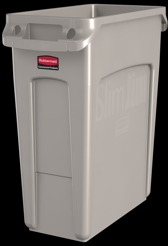 [1971259] Contenedor Slim JIM® con Ventilación 61 L Beige