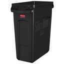 CONTENEDOR SLIM JIM 60 L CON CANALES  DE VENTILACIÓN