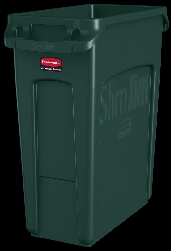 [1955960] Contenedor Slim JIM® con Ventilación 61 L Verde