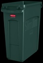 CONTENEDOR SLIM JIM 60 L CON CANALES  DE VENTILACIÓN