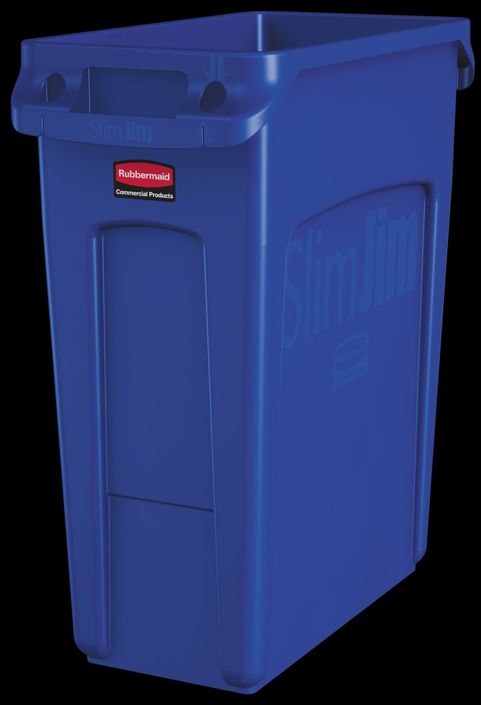 [1971257] Contenedor Slim JIM® con Ventilación 61 L Azul