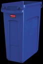 CONTENEDOR SLIM JIM 60 L CON CANALES  DE VENTILACIÓN