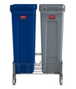 Carro&Plataforma con Ruedas Doble de Acero Inoxidable Slim JIM®