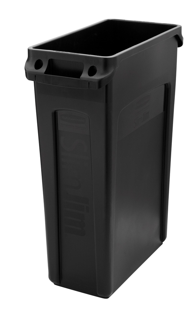 [FG354060BLA] Contenedor Slim JIM® con Ventilación 87 L Negro