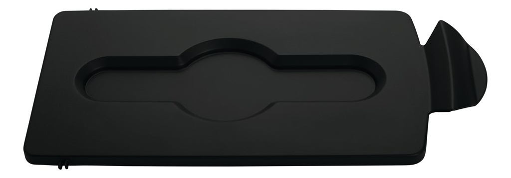 [2007892] Tapa Cerrada de Punto de Reciclaje Slim JIM® Negra