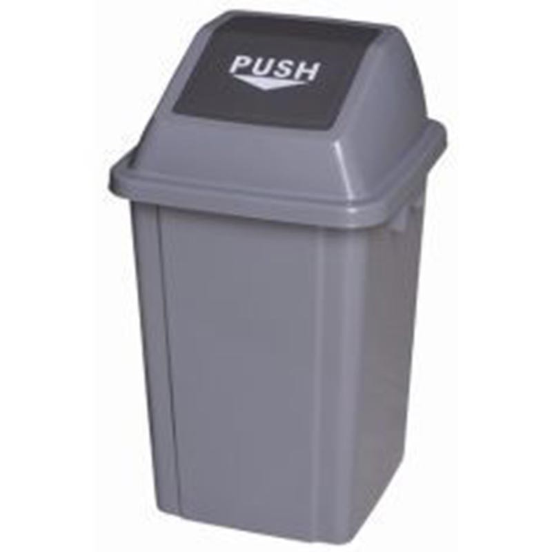 [203007GY] PAPELERA SWING CLASSIC 40L GRIS