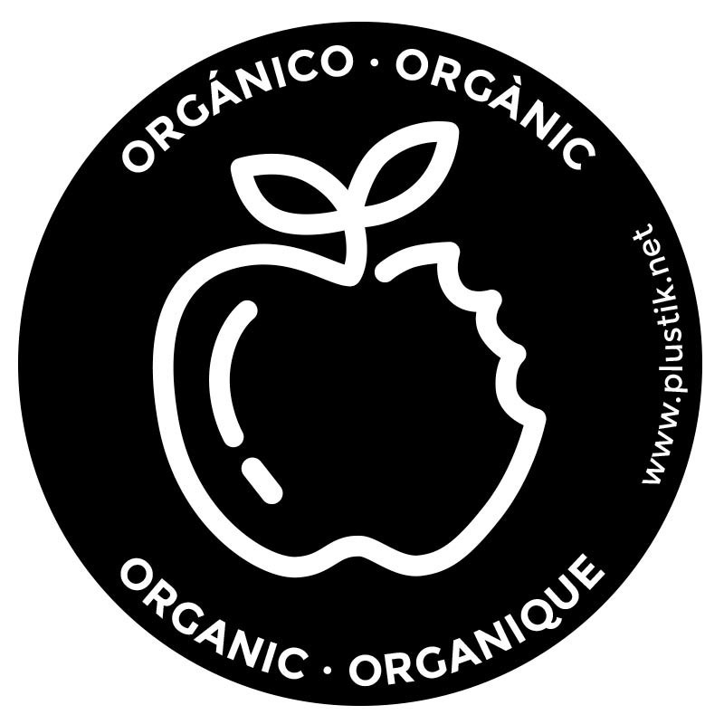 ADHESIVO RECICLAJE ORGÁNICO