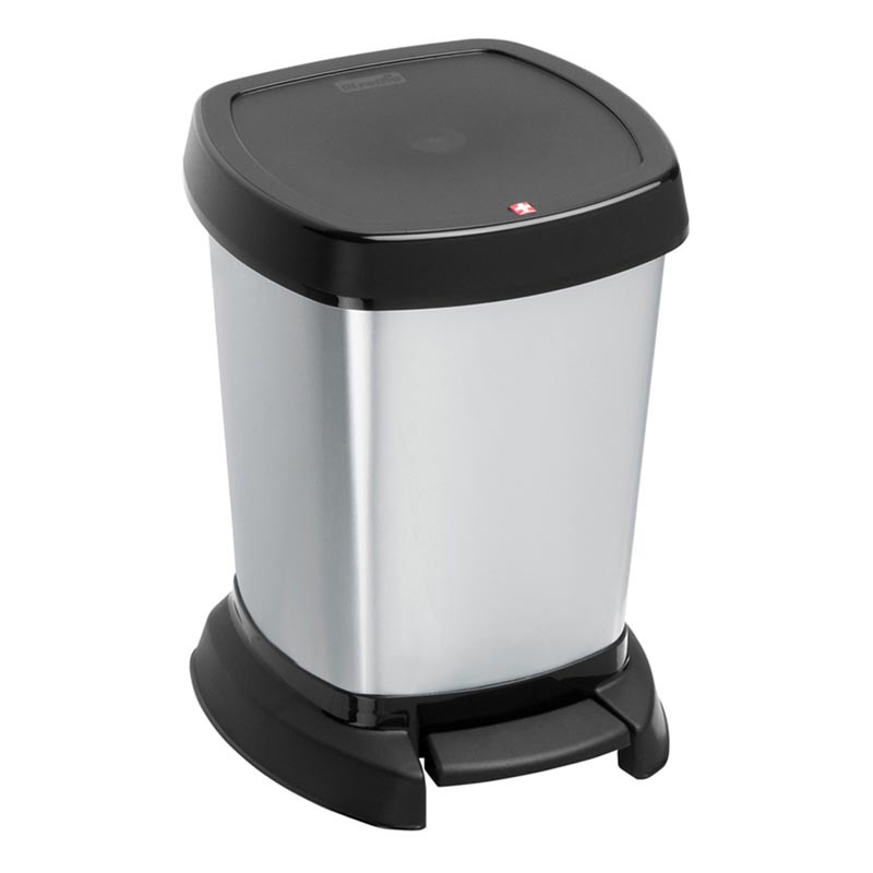 [1116510264] PAPELERA PASO REDONDA PEDAL 6 L