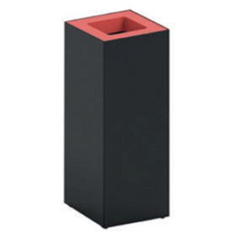 PAPELERA METÁLICA CUBIC PARA RECICLAJE 40 L