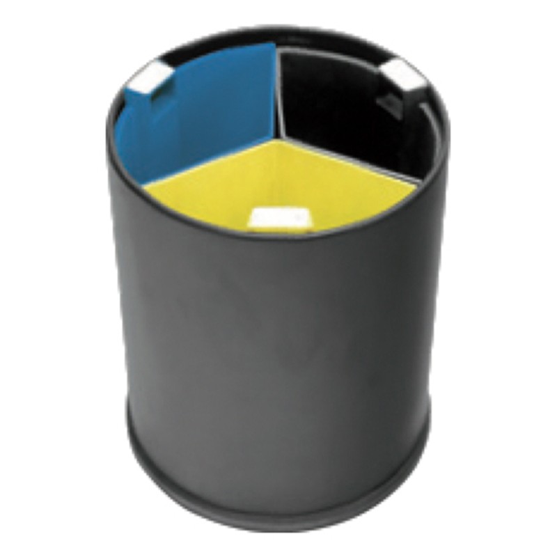 [WB-1251-BLA] Papelera De Reciclaje 13L Negra