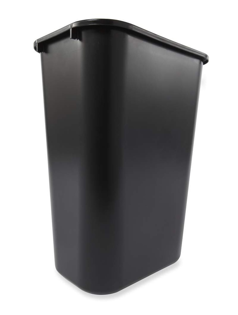 [FG295700BK] PAPELERA RECTANGULAR 39 L NEGRA
