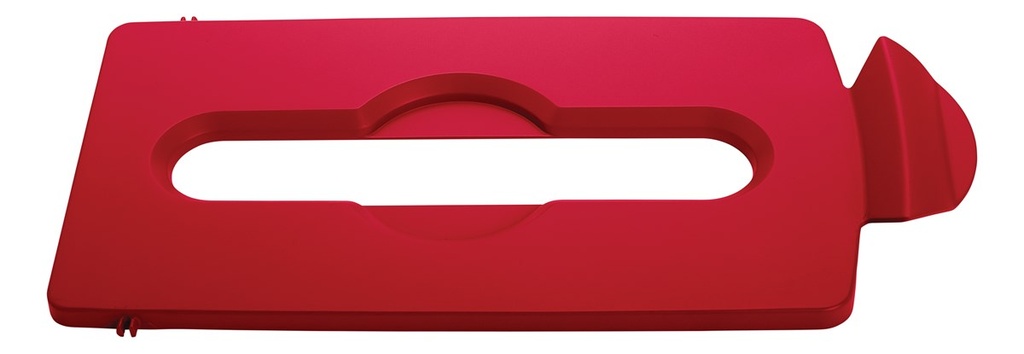 [2007194] TAPA ROJA PARA PAPEL PARA CENTROS DE RECICLAJE SLIM JIM