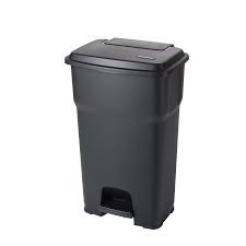 [4526008080] Papelera Hera 85 L Con Pedal Negra