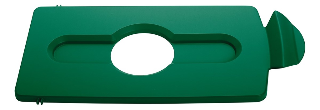 [2007885] TAPA VERDE PARA BOTELLAS / LATAS PARA CENTROS DE RECICLAJE SLIM JIM