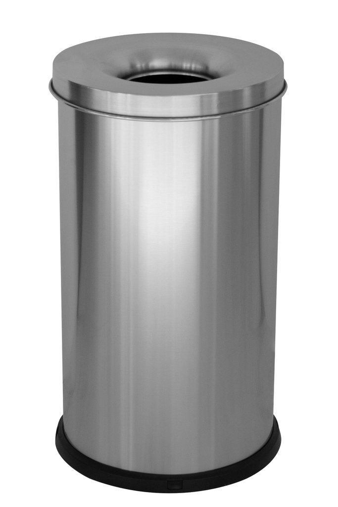 Papelera Ignífuga Standard 75 L Acero Inox Satinado