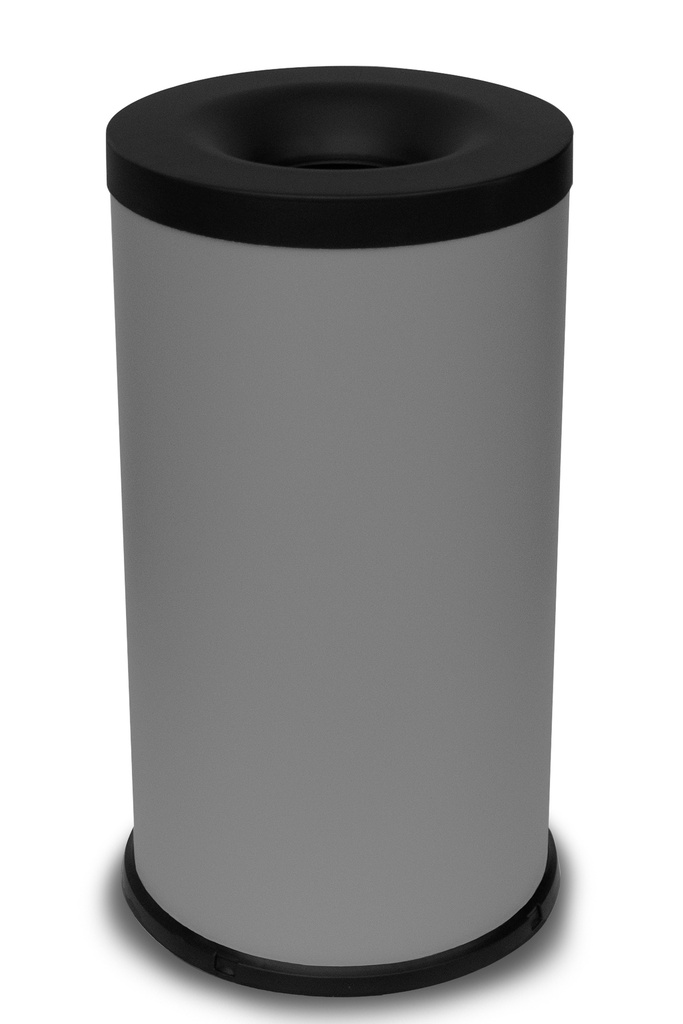 [542G] Papelera Ignífuga Standard 75 L Acero Pintado Gris