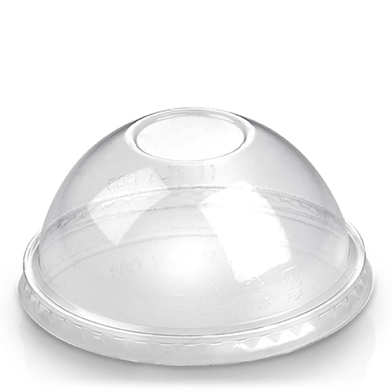 [PVN544] Tapa Cúpula Sin Agujero Para Vaso Diámetro 9,6 Cm