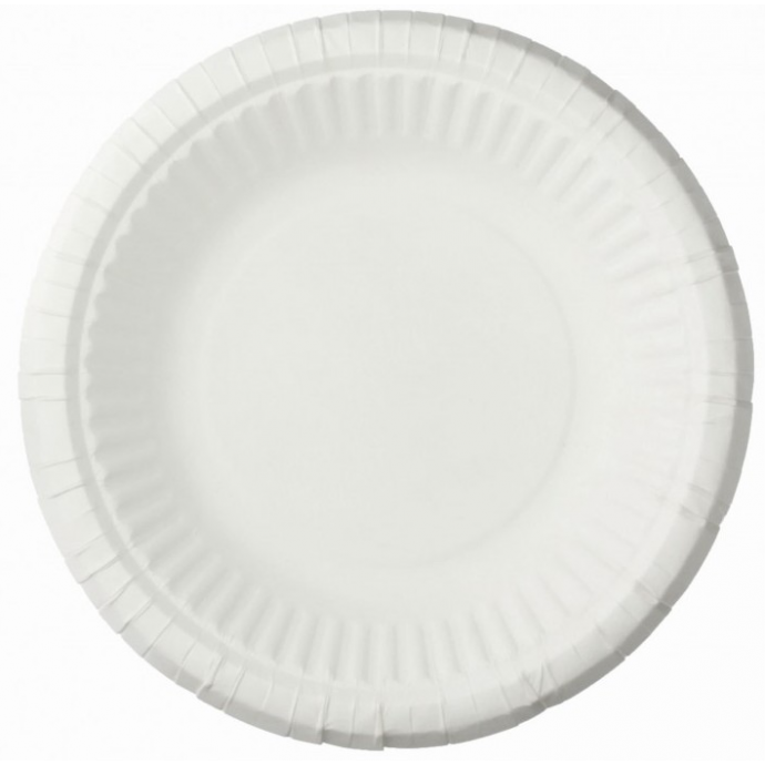 Plato Hondo Cartón Biodegradable 16 Cm Ws
