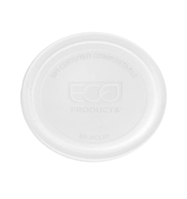 [8492] Tapa Para Mini Tarrina Biodegradable Pla 60 Y 80 Ml