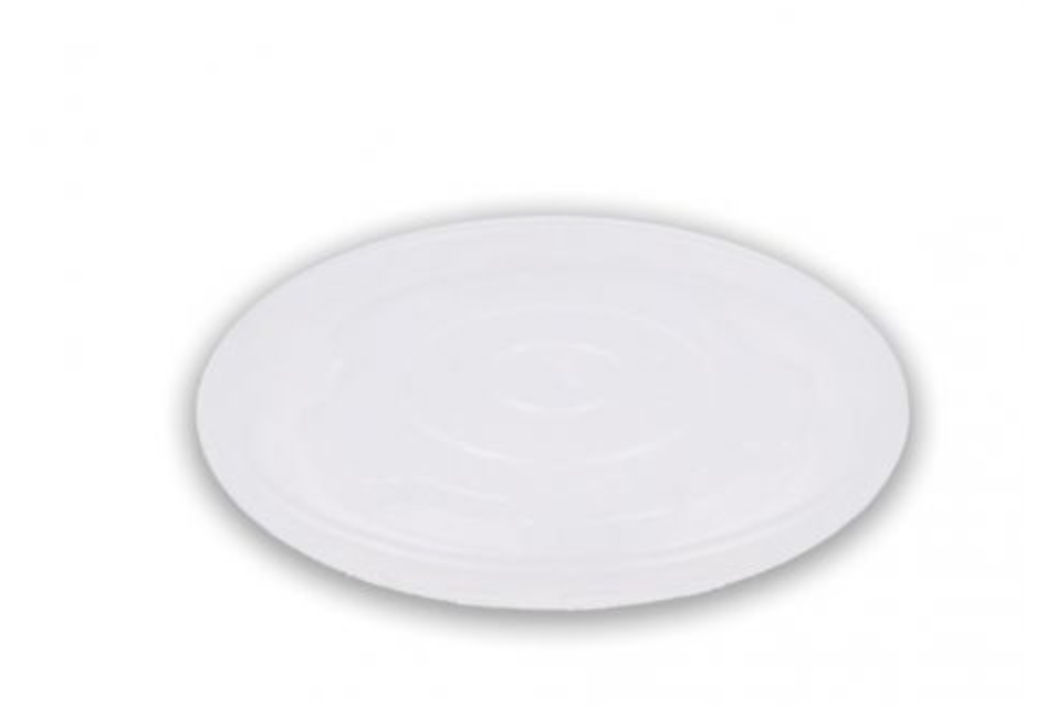 [7606] Tapa Pp Blanca Tarrina Redonda 1,2L