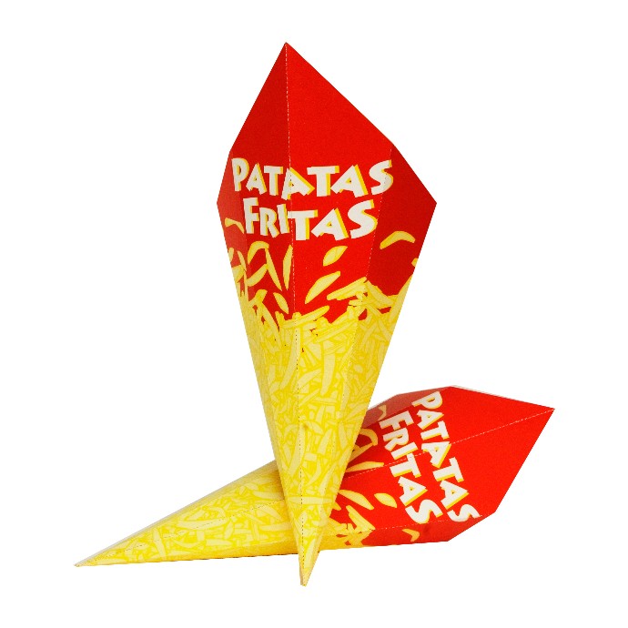 Estuche  Patatas Fritas 138X58X98